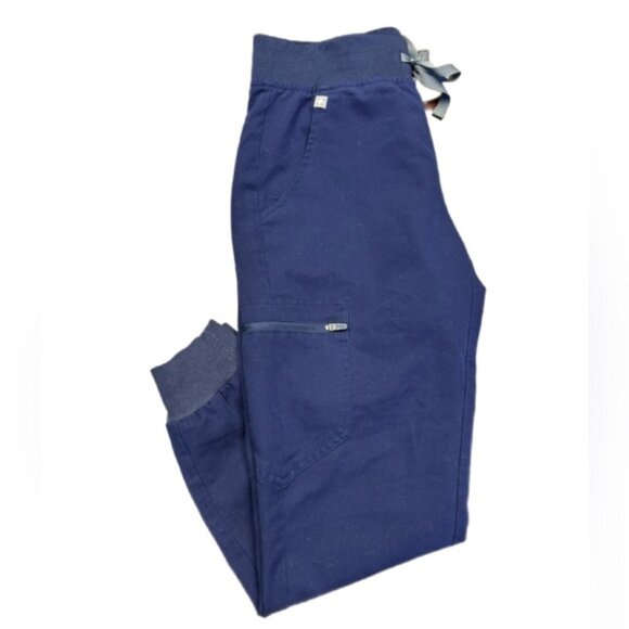 Figs Blue Comfortable Joggers - Picture 1 of 5